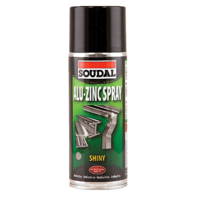 Soudal Aerosol Alu Zinc Spray