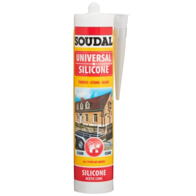 Soudal Universal Silicone Black